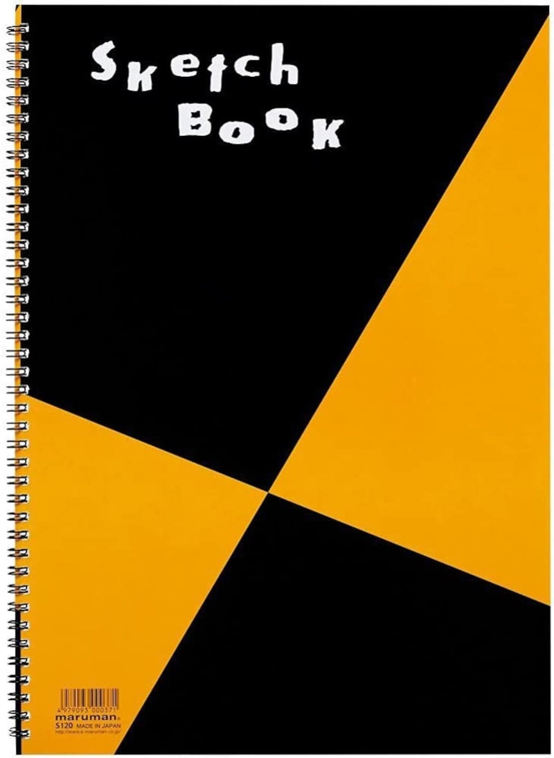 Maruman ZUAN Sketchbook 13.86 x 9.88 Inches (B4), Unruled, 24 pages (S120) - Image 1
